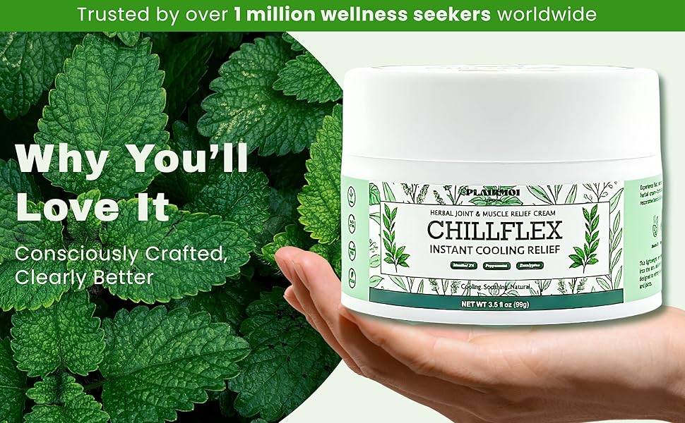 🌿 ChillFlex™ Instant Cooling Relief Cream