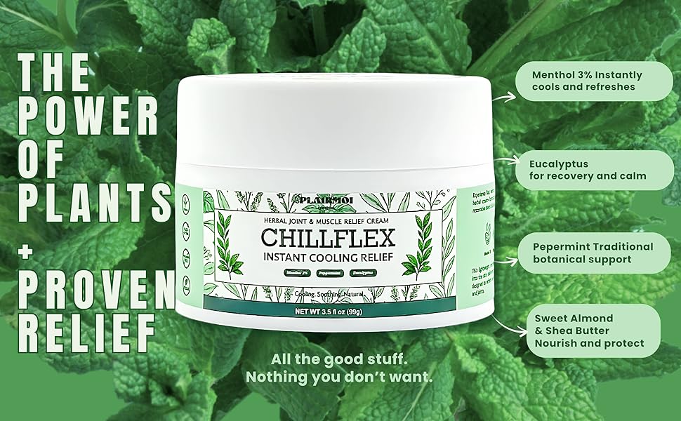 🌿 ChillFlex™ Instant Cooling Relief Cream