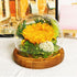 Sunflower Glass Dome Decoration