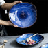 Ocean Blue Ceramic Plates