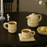 Beige Ceramic Tea Set