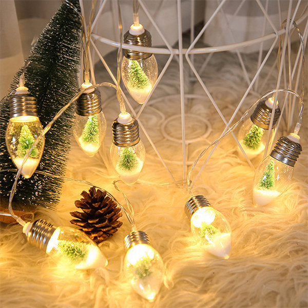 Christmas Tree Bulb String Lights