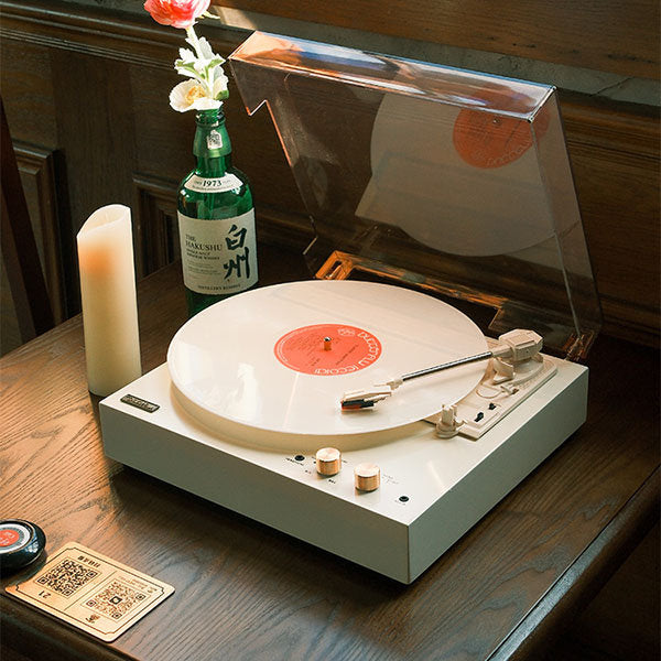 Vintage Vinyl Record Player