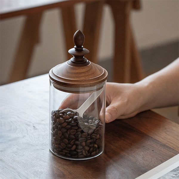 Vintage Glass Storage Jar