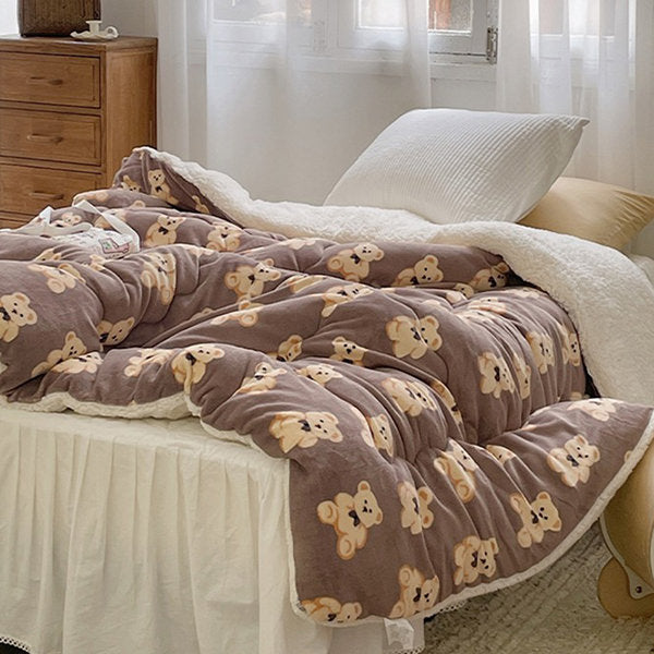 Teddy Bear Winter Duvet