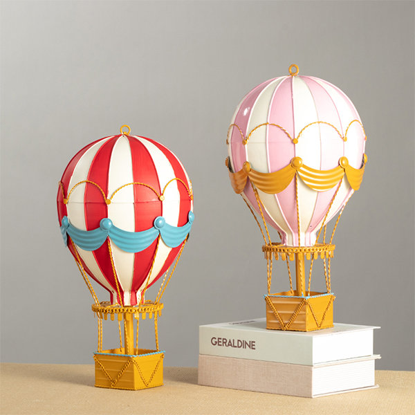 Iron Hot Air Balloon Ornaments