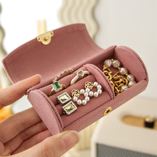 Elegant Velvet Jewelry Box