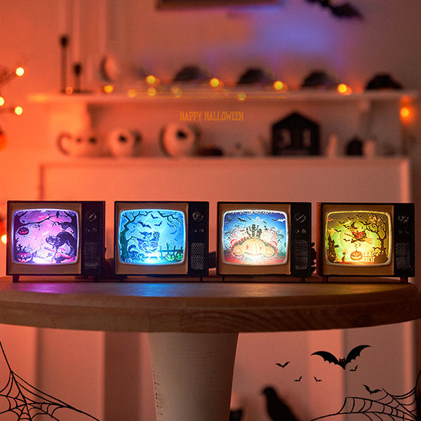 Halloween TV-Inspired Lamp