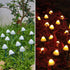 Solar-powered Mushroom Lights - Garden Decor - Waterproof Design