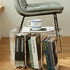 Creative Acrylic Bookshelf - Versatile Use - Space-saving - Blue - Yellow - Side Table