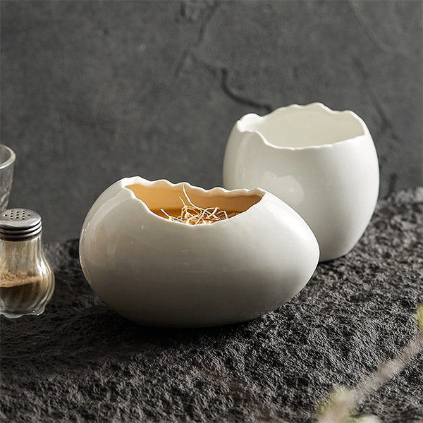 Ceramic Eggshell Bowl