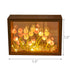 Tulip Frame Night Light - Soft Glow - Wooden Frame