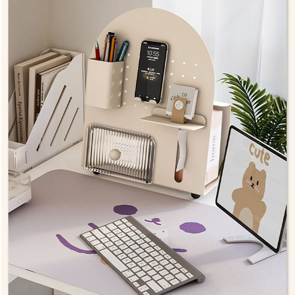 Stylish Multifunctional Desktop Organizer - Tissue Holder - Functional Storage Shelf