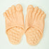Funny Bigfoot Slippers - Color of Skin - Green - Hilarious Novelty Slides - Comfy & Soft -  Quirky