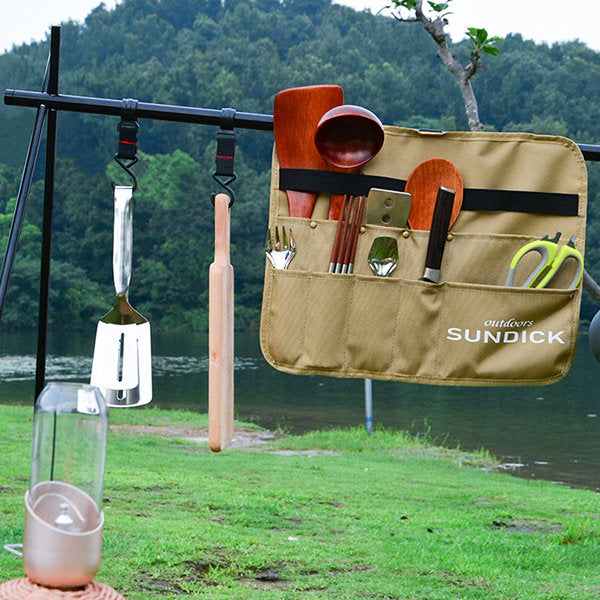 Portable Hanging Camping Organizer - Durable Oxford Cloth - Outdoor Organization