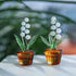 Lily of the Valley Decor - Glass - Tabletop Ornament