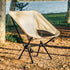 Outdoor Camping Folding Chair - Lightweight and Portable - Easy to Fold - Beige