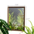 Botanical Picture Frame Decor - Preserved Plants with Wooden Frame- Timeless Decor