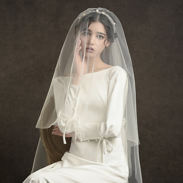 Elegant Wedding Bridal Veil - Perfect Finishing Touch for Your Special Day