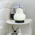 Pear-Shaped Touch Table Lamp - Glass & Iron - Adjustable Brightness - Warm Ambient Lighting