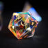 Magical Iridescent Crystal Dice Set - Set of 7 - Perfect For Dice Games