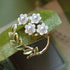 Lily of the Valley Wreath Brooch - Floral Ambiance