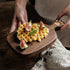 Bear Paw Walnut Wood Serving Tray - Rustic Elegance - Kitchen Essentials