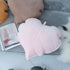 Cozy Leaf-Shaped Pillow - Pink - Green - Soft and Whimsical - Great for Lounging