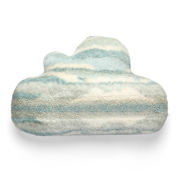 Cloud Shaped Plush Pillow - Blue - Khaki - Whimsical Touch