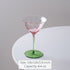 Blossom Pink Gradient Lotus Stemware - Glass - Unique Goblet - Sip in Style