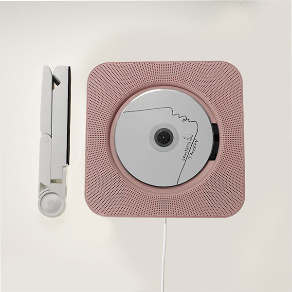 Stylish CD Player - White - Black - Pink - High-quality Sound - Enjoy Music