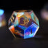 Magical Iridescent Crystal Dice Set - Set of 7 - Perfect For Dice Games