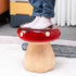 Whimsical Mushroom Ottoman - Resin Furniture - Playful Decor - Sturdy Construction