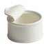 Elegant White Ceramic Canister Bowl - Pop Can Inspired - Ideal for Desserts