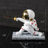 Resin Fencing Astronaut Decoration - Available in 2 Sizes