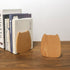 Cute Wooden Cat Bookends - Charming Cat Shape - Great Gift for Cat Lovers