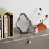 Nordic Irregular Mirror - Beige - Silver - Modern Elegance - Minimalist Chic Aesthetic