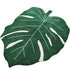 Monstera Leaf Rug - Adds Botanical Charm - Vivid Green Leaf