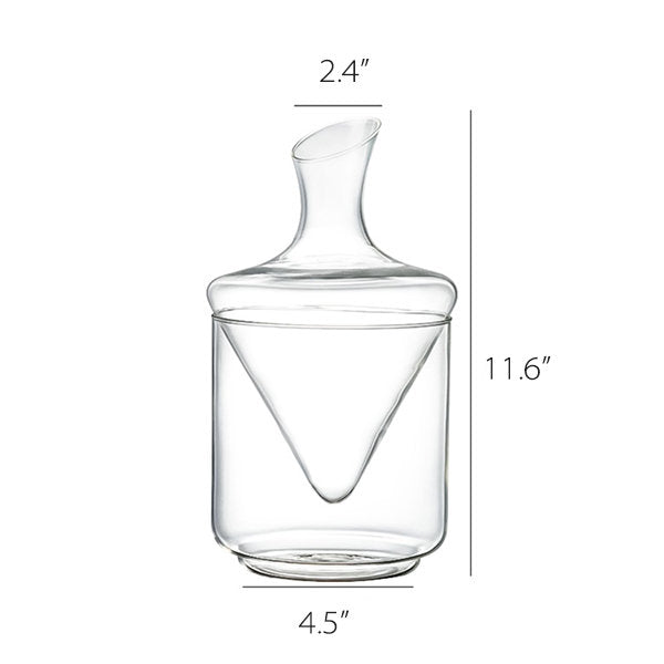 Modern Glass Wine Decanter - Perfect for Wine Enthusiasts