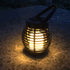 Solar-Powered Outdoor Hanging Lantern - Warm Ambient Lighting - Eco-Friendly