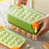 One-Click Ice Cube Mold - Effortless Release - Summer - Green - Purple