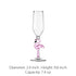 Flamingo Stemmed Glasses - Wine - Champagne - Playful Aesthetic