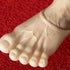 Funny Bigfoot Slippers - Color of Skin - Green - Hilarious Novelty Slides - Comfy & Soft -  Quirky