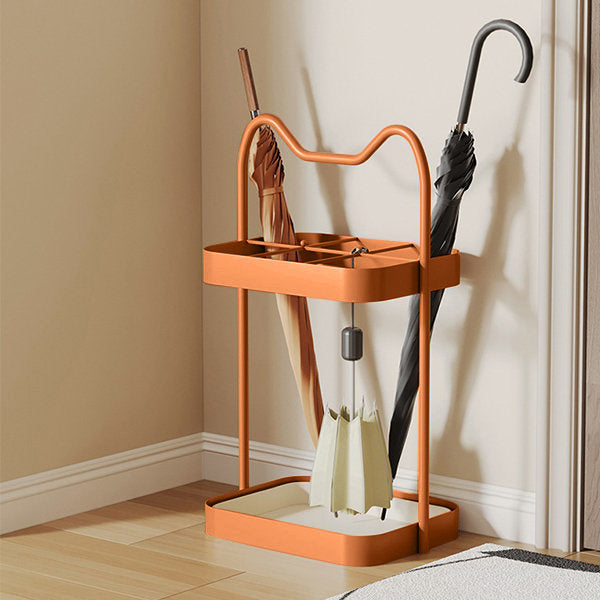 Cat Ear Umbrella Stand - Beige - Orange - A Playful Touch to Entryways