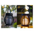 Solar-Powered Outdoor Hanging Lantern - Warm Ambient Lighting - Eco-Friendly