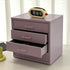 Elegant Desktop Organizer - Multiple Drawers - Storage Cabinet - Pink - Purple