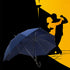 Extra-Large Couples Umbrella - Dual-Person Design - Navy Blue - Black - Red - Valentine's Day Gift