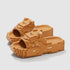Pixel Block Slippers - EVA Material - Anti-Slip Thick Sole - Couple Slide Sandals