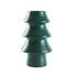 Ceramic Christmas Tree Vase - Festive Table Centerpiece - Red Green Light Green - Large and Small Holiday Decoration