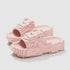 Pixel Block Slippers - EVA Material - Anti-Slip Thick Sole - Couple Slide Sandals